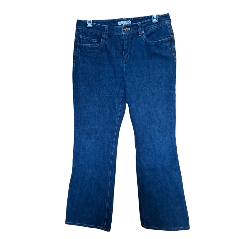 ZoZo Women Dark Wash Bootcut Jeans Size 6 Stretch Denim Blue